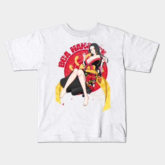 Boa Hancock One Piece Kids T-Shirt by KDungUniversal